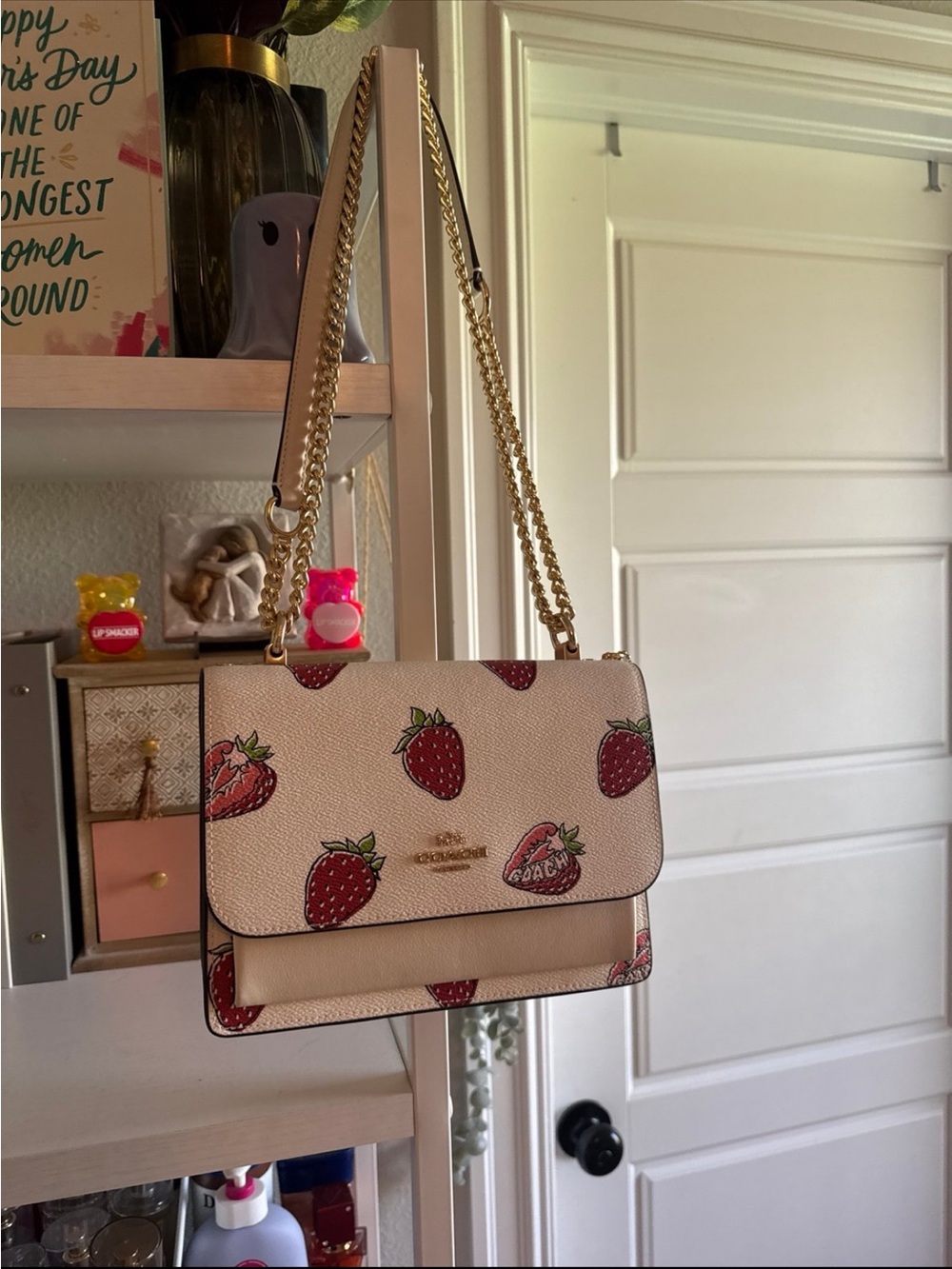Coach Klare Crossbody Strawberry Bag - Picture 6 of 10